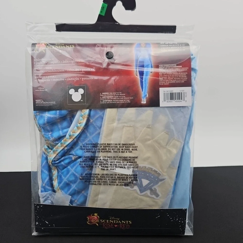 Disney‎ Descendants 4 The Rise Of Red Chloe Halloween Costume Child Medium 8-10